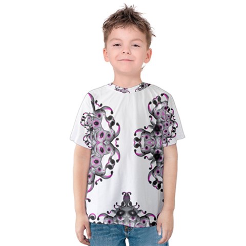 Frame Border Picture Frame Kids  Cotton Tee by Uceng