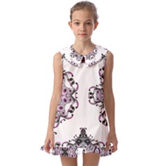 Frame Border Picture Frame Kids  Pilgrim Collar Ruffle Hem Dress