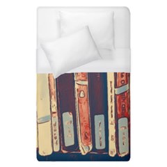 Books Shelf Library Book Shelf Duvet Cover (single Size) by Uceng