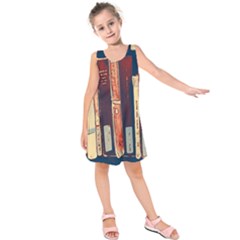 Books Shelf Library Book Shelf Kids  Sleeveless Dress by Uceng