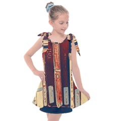 Books Shelf Library Book Shelf Kids  Tie Up Tunic Dress by Uceng