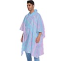 Flamingo Men s Hooded Rain Ponchos View2