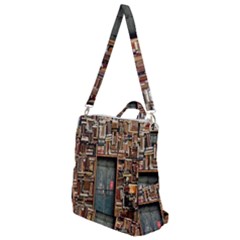 Books Crossbody Backpack by artworkshop