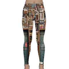 Books Classic Yoga Leggings by artworkshop