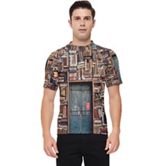 Books Men s Short Sleeve Rash Guard by artworkshop