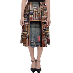 Books Classic Midi Skirt by artworkshop