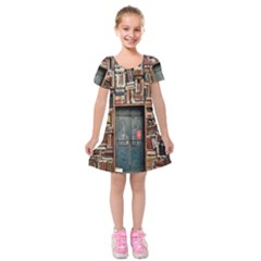 Books Kids  Short Sleeve Velvet Dress by artworkshop