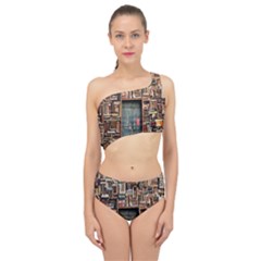 Books Spliced Up Two Piece Swimsuit by artworkshop