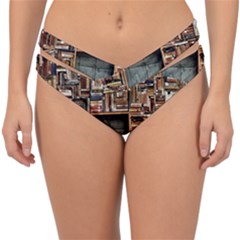 Books Double Strap Halter Bikini Bottoms by artworkshop