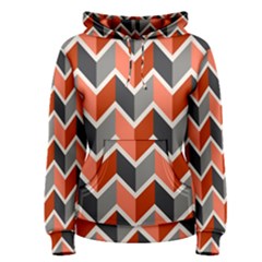 Colorful Zigzag Pattern Wallpaper Free Vector Women s Pullover Hoodie by artworkshop