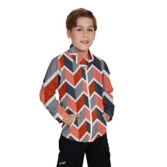 Colorful Zigzag Pattern Wallpaper Free Vector Kids  Windbreaker by artworkshop