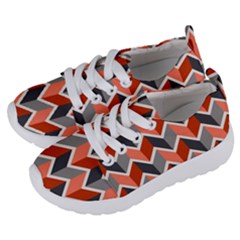 Colorful Zigzag Pattern Wallpaper Free Vector Kids  Lightweight Sports Shoes by artworkshop