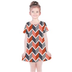 Colorful Zigzag Pattern Wallpaper Free Vector Kids  Simple Cotton Dress by artworkshop