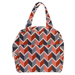 Colorful Zigzag Pattern Wallpaper Free Vector Boxy Hand Bag by artworkshop