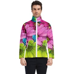 Flowers Wallpaper Men s Bomber Jacket