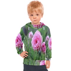 Flowers Kids  Hooded Pullover by artworkshop