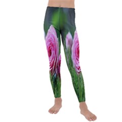 Flowers Kids  Lightweight Velour Leggings