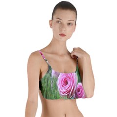 Flowers Layered Top Bikini Top 