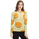 Fruite Orange Women s Long Sleeve Rash Guard View1