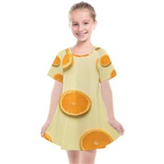 Fruite Orange Kids  Smock Dress by artworkshop