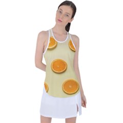 Fruite Orange Racer Back Mesh Tank Top by artworkshop