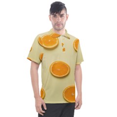 Fruite Orange Men s Polo Tee