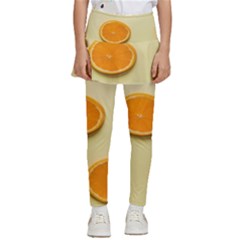 Fruite Orange Kids  Skirted Pants by artworkshop