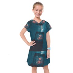 Swimming  Kids  Drop Waist Dress by artworkshop