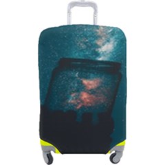 Swimming  Luggage Cover (large) by artworkshop