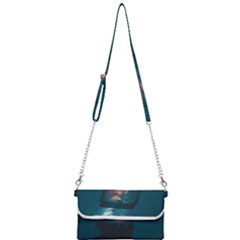 Swimming  Mini Crossbody Handbag by artworkshop