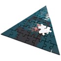 Swimming  Wooden Puzzle Triangle View2