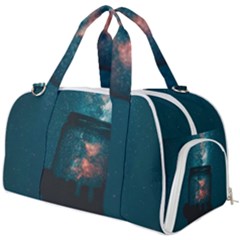 Swimming  Burner Gym Duffel Bag by artworkshop