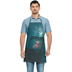 Swimming  Kitchen Apron by artworkshop