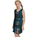 Swimming  Kids  Sleeveless Tiered Mini Dress View2