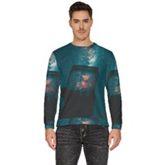 Swimming  Men s Fleece Sweatshirt by artworkshop