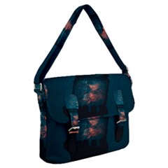 Sweming Buckle Messenger Bag by artworkshop