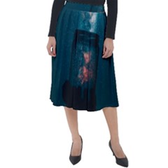 Sweming Classic Velour Midi Skirt  by artworkshop