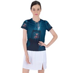 Sweming Women s Sports Top by artworkshop