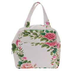 Watercolor Flower Boxy Hand Bag by artworkshop