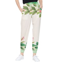 Watercolor Flower Tapered Pants by artworkshop