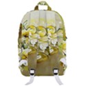 Watercolor Yellow And-white Flower Background Classic Backpack View3