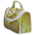 Watercolor Yellow And-white Flower Background Satchel Handbag View1