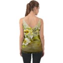 Watercolor Yellow And-white Flower Background Chiffon Cami View2