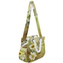 Watercolor Yellow And-white Flower Background Rope Handles Shoulder Strap Bag View2