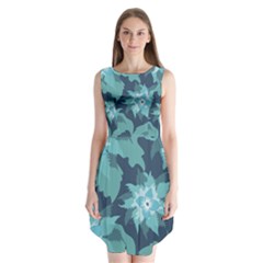 Graphic Design Wallpaper Abstract Sleeveless Chiffon Dress   by Ravend