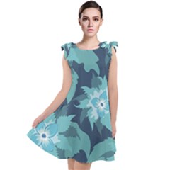 Graphic Design Wallpaper Abstract Tie Up Tunic Dress by Ravend