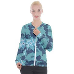 Graphic Design Wallpaper Abstract Casual Zip Up Jacket by Ravend