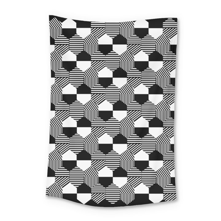 Geometric Pattern Line Form Texture Structure Small Tapestry