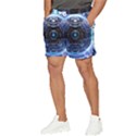 Ai Generated Digital Technology Computer Internet Men s Runner Shorts View3