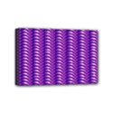 Purple Textile Vibrant Decor 3d Mini Canvas 6  x 4  (Stretched) View1